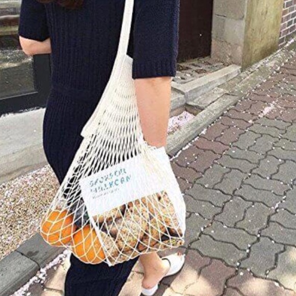 LAST ONE NET SHOPPING BAG green - Picture 6 of 8